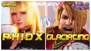 Tekken 8 ▰ PhiDX (Lili) Vs Glaciating (Rank #1 Paul) ▰ Ranked Matches