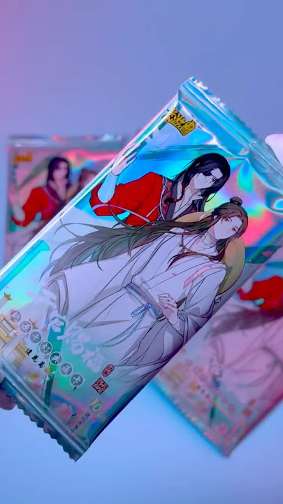 Unboxing HOB collectible cards! Grab them now on aloha.store | #heavenofficialsblessing #tgcf