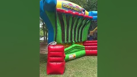 Inflatable Connect 4 basketball Game