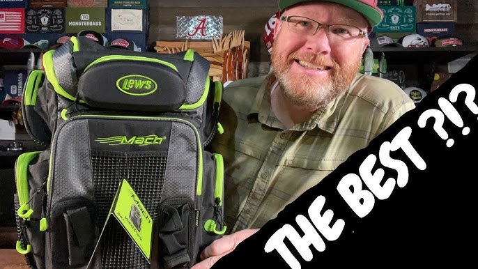 FISHING BACKPACK with the MOST Room. Tons of Options for a