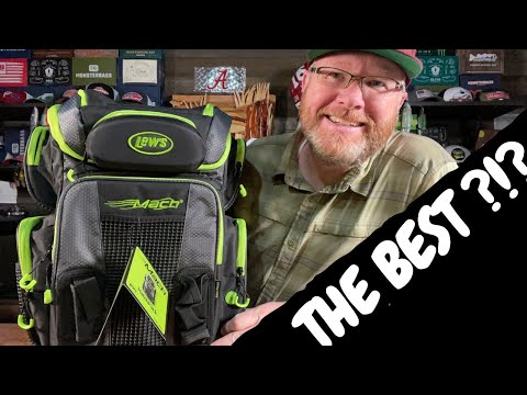 Fishing Backpack with the MOST STORAGE??? Wow. #LewsFishing Mach Hatchpack  