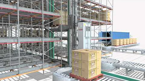 Dexion Automatic Storage and Retrieval System (ASRS)