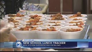 Parents encounter problems with state's new online school lunch tracker