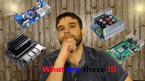 What I wish I knew about step-down buck converters before I started Wolfy the A.I .Canine