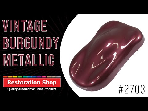 Burgundy Automotive Paint Colors