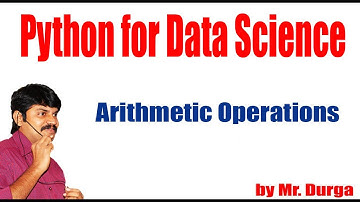 Python for Data Science | NumPy | Numpy Arithmetic Operations | by Durga Sir