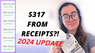 HOW I MADE $317 FROM SCANNING RECEIPTS | Top 3 Receipt Apps to Make Money (2024 UPDATE) screenshot 3