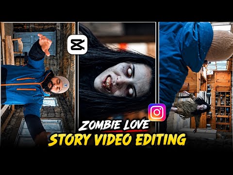 Trending Zombie Love Story AI Video Editing Tutorial | AI Zombie Apocalypse Reels Editing | Recre...