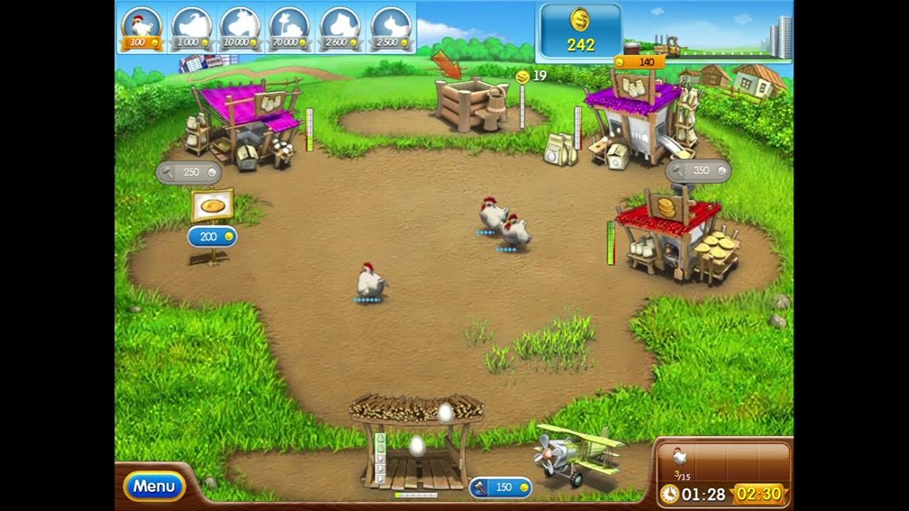 Farm Frenzy 2 Cake Street 4 Silver YouTube farm-frenzy-2-cake-street-4-silver-youtube