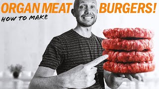 How To Make Beef Liver Organ Meat Burgers | Carnivore Diet