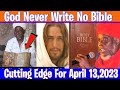 Mutabaruka: God Never Write The Bible And Who Wrote The Gospel|| Cutting Edge For December 14,2023