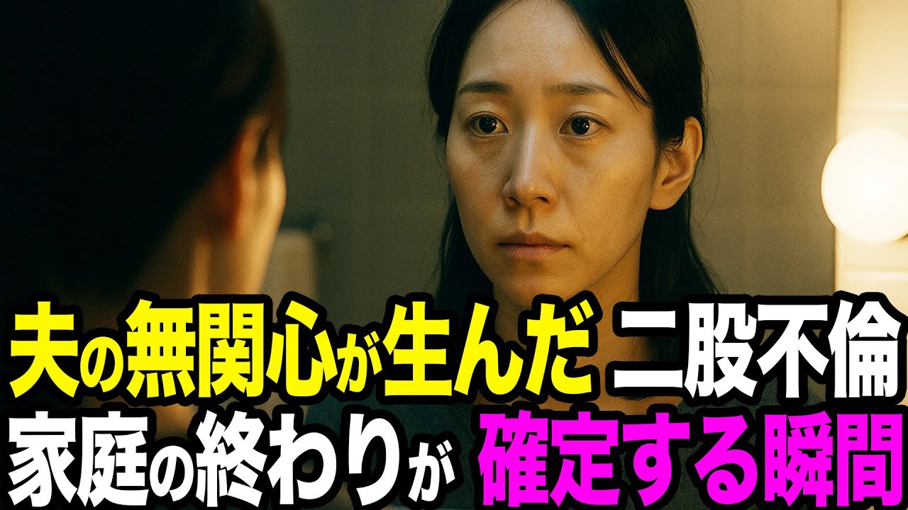 【シタ妻】「若い男とやってたな？」夫の無関心が生んだ二股不倫。大学生の親と歯科医の妻に夫が内容証明を送りつけ、家庭の“終わり”が確定する瞬間【修羅場朗読】