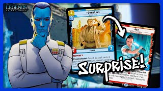 Draw Rey EVERY GAME! | Thrawn4 Red Force | Star Wars Unlimited Deck Profile