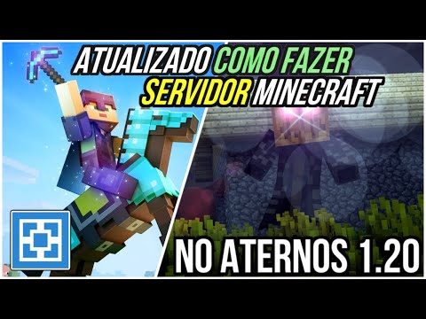 HOW TO CREATE A MINECRAFT SERVER ON ATERNOS 1.20 | JAVA AND BEDROCK