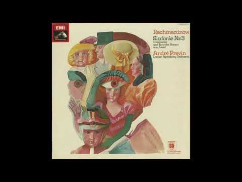 アンドレ・ブレヴィンさん直筆サイン入りLPレコードロンドン交響楽団管弦楽名曲集 Silent Tone Record/ラフマニノフ：交響曲3番，アレコ～間奏曲