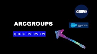ARCGROUPS - quick product overview