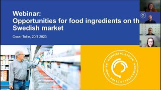 Webinar 2023-04-20: Opportunities for food ingredients on the Swedish market