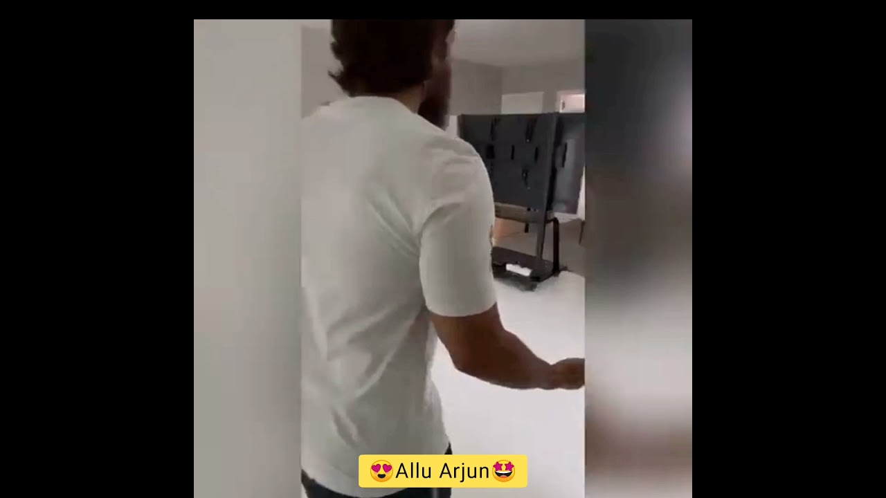 Allu Arjun ❤️ 😍 After 15days Quarantine Got Covid Negative🤩