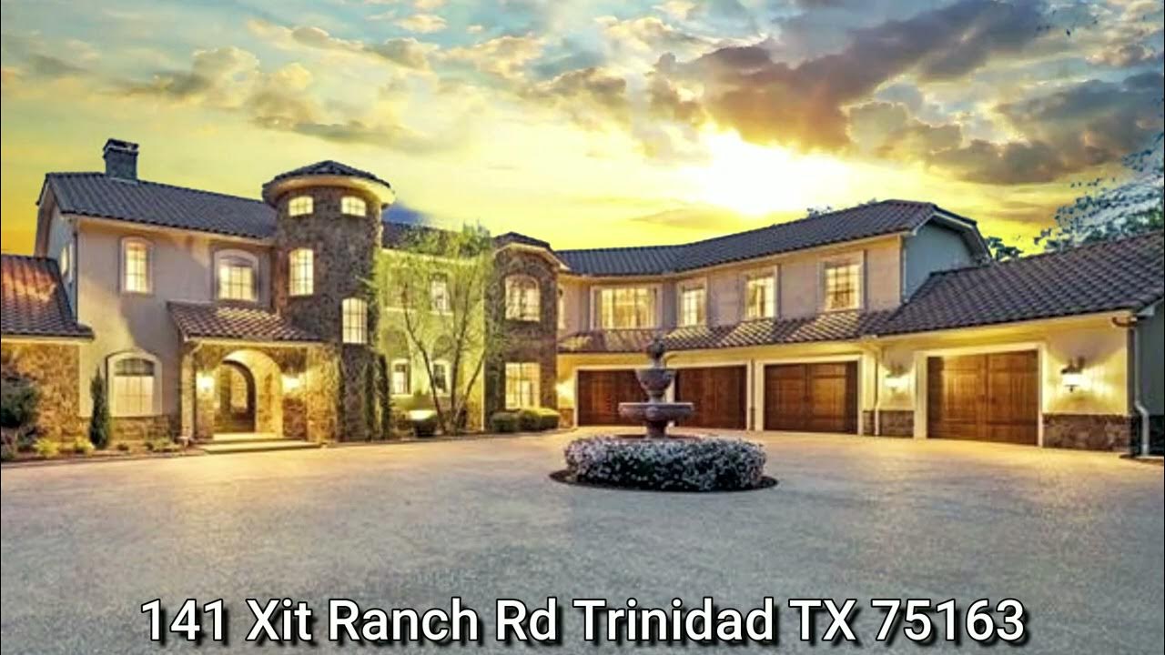 141 Xit Ranch Rd, Trinidad, TX 75163 Best Lake House in Texas YouTube