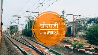 Pune Nagpur Sf Express 12135 Crossing Ghorpadi Yard  Wdg3a  Indian Railways  Train Journey 