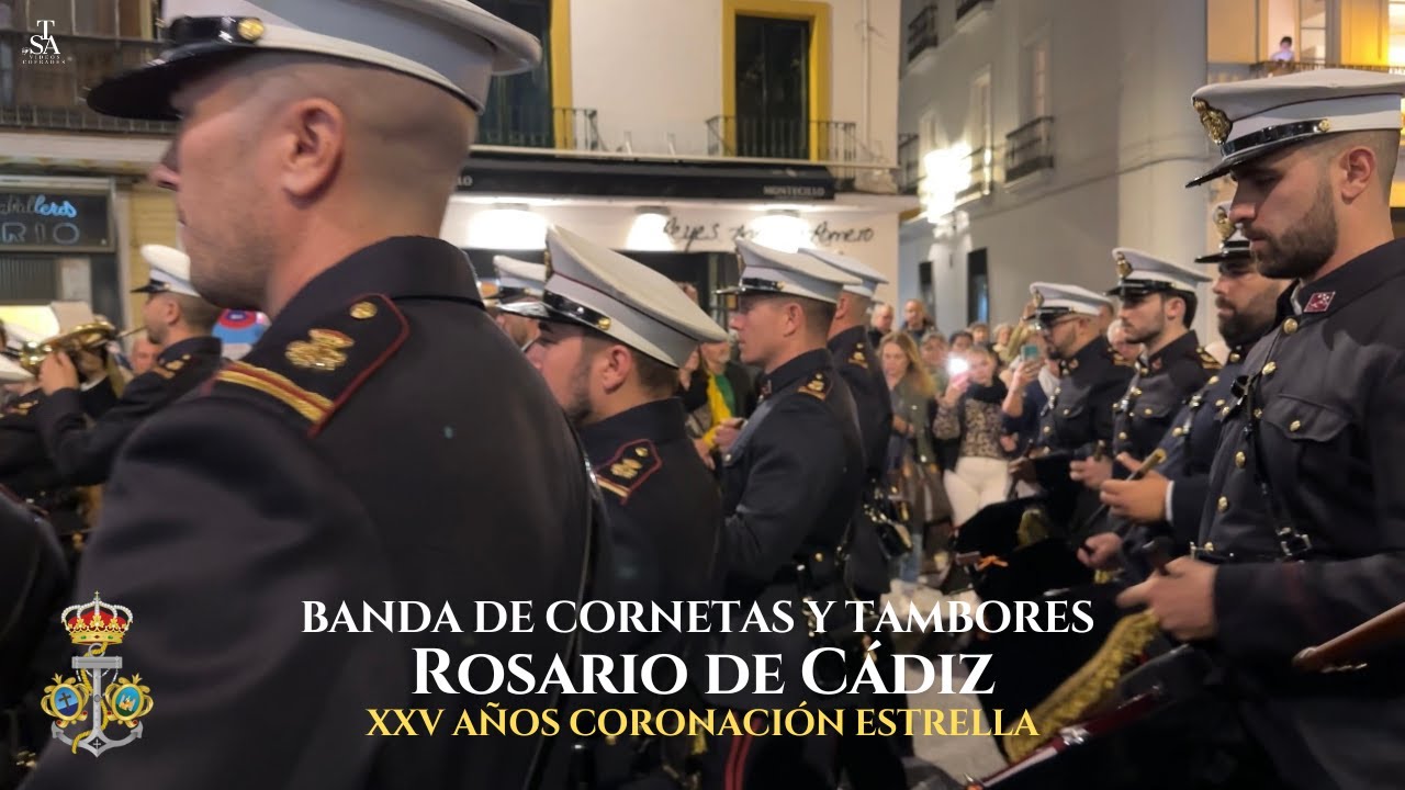 [4K] BCT Rosario de Cádiz - Traslado de Ida Virgen de la Estrella a la S.l. Catedral Sevilla