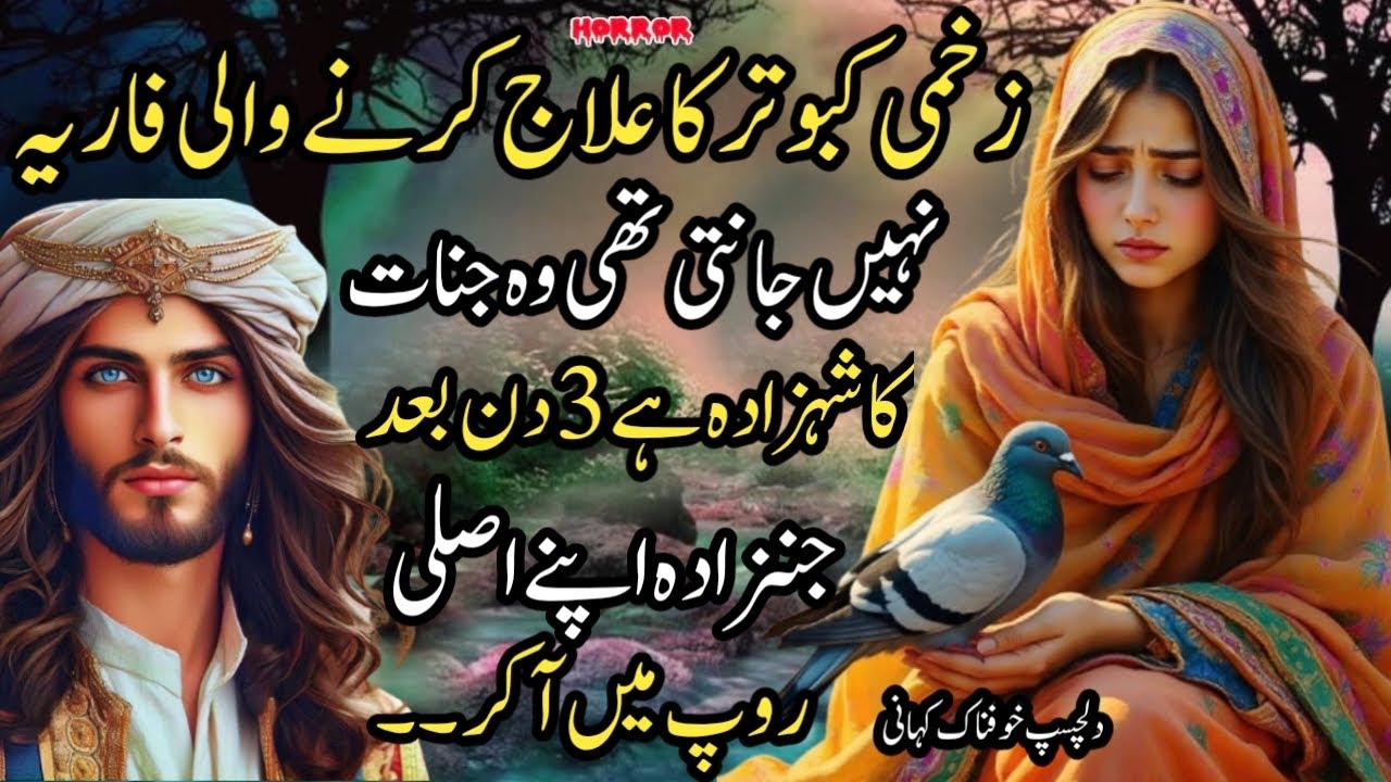 ZAKHMI KABOOTAR KA ILAJ KARNE WALI FARIYA NAHI JAANTI THI WOH JINZADA HAI 3 DIN BAD WOH ASLI ROOP ME