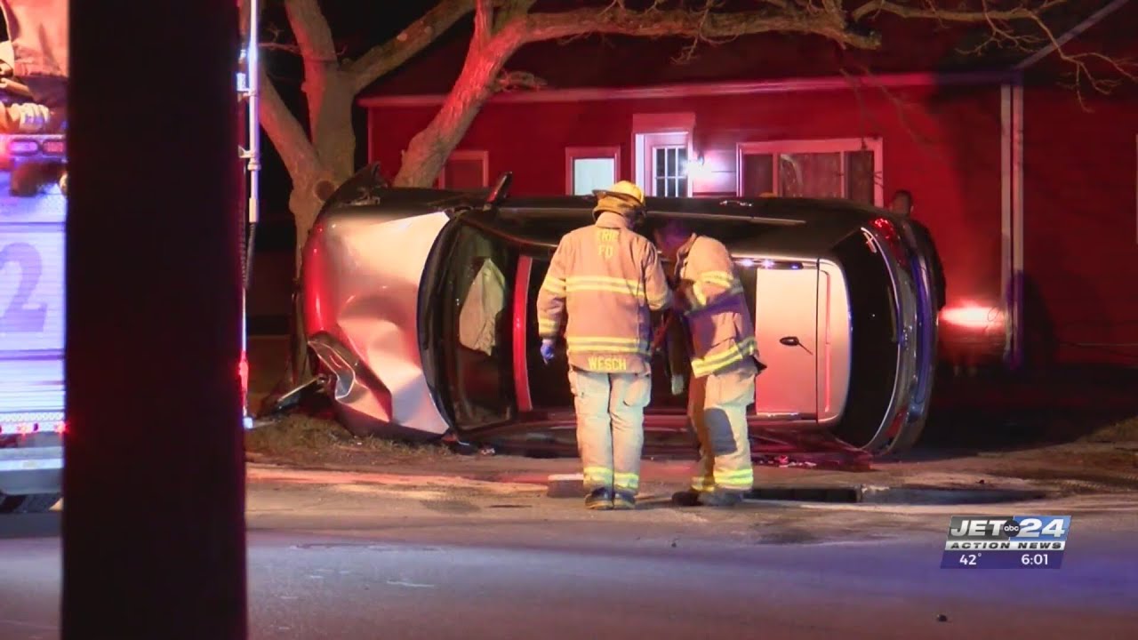 One injured after two-car rollover accident in west Erie Friday night ...