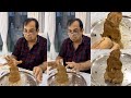 Tollywood comedian Brahmanandam makes Lord Vinayaka idol, watch till end