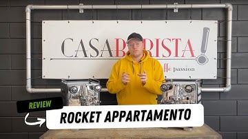 Review: Rocket Appartamento Espressomachine (Nederlands)