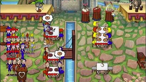 Diner Dash: Flo Through Time - All Knight Diner Level 7