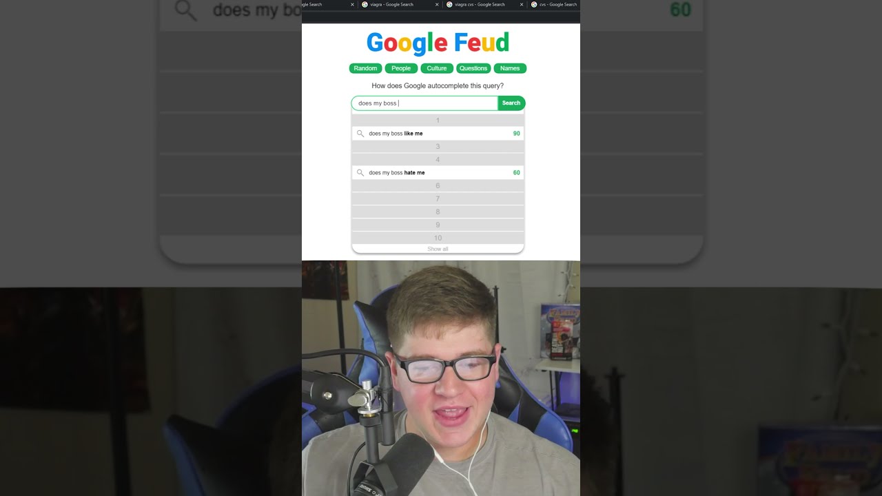 Google Feud BUT gets META... - YouTube