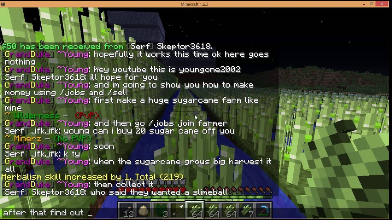 How to make money on minecraft servers YouTube