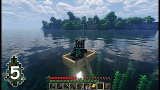 Seriusss!? shader mcpe beginii!? Ahh mana mungkin | Mcjava Eps 5 | Survival | Minecraft Java Edition