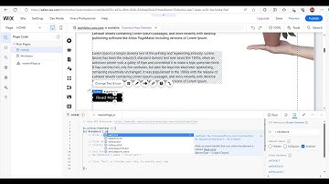 Wix expand text by click on button || Wix velo || Wix advance.