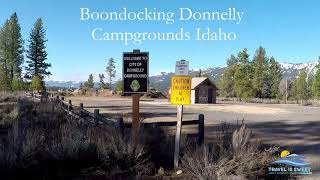Boondocking Donnelly Campgrounds Idaho
