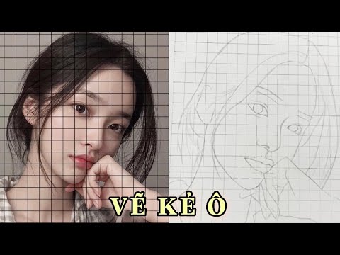 VẼ CHÂN DUNG KẺ Ô | dễ 100% | vẽ khuôn mặt người | vẽ người ✨???? How to draw face