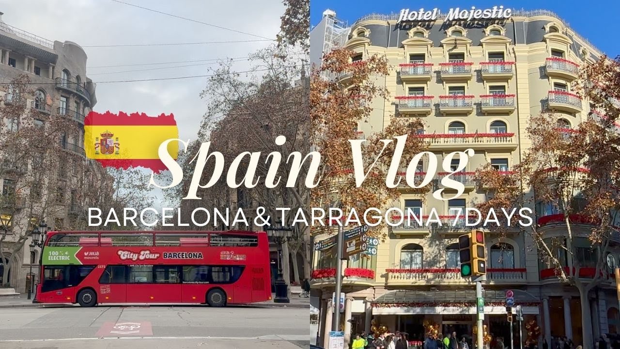 スペイン7日間の旅｜年末年始のバルセロナとタラゴナ