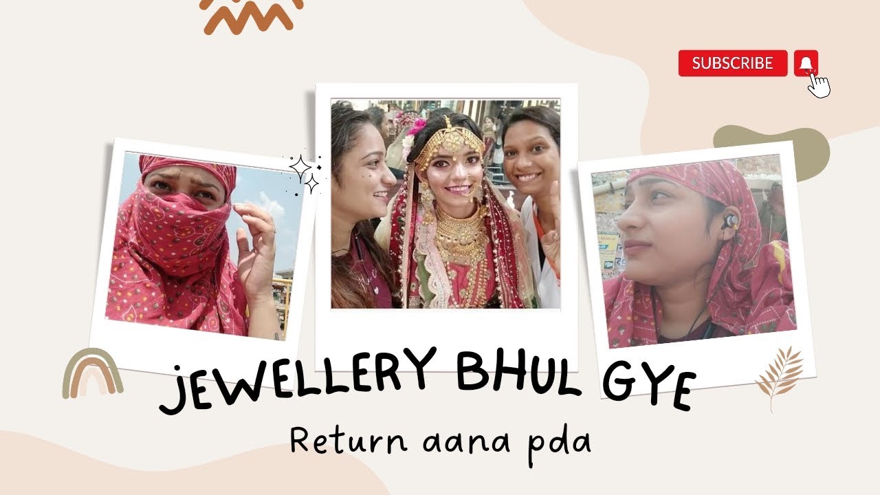 Jewellery k wjh se, ghr se academy 2 bar Jana pda 😣☹️