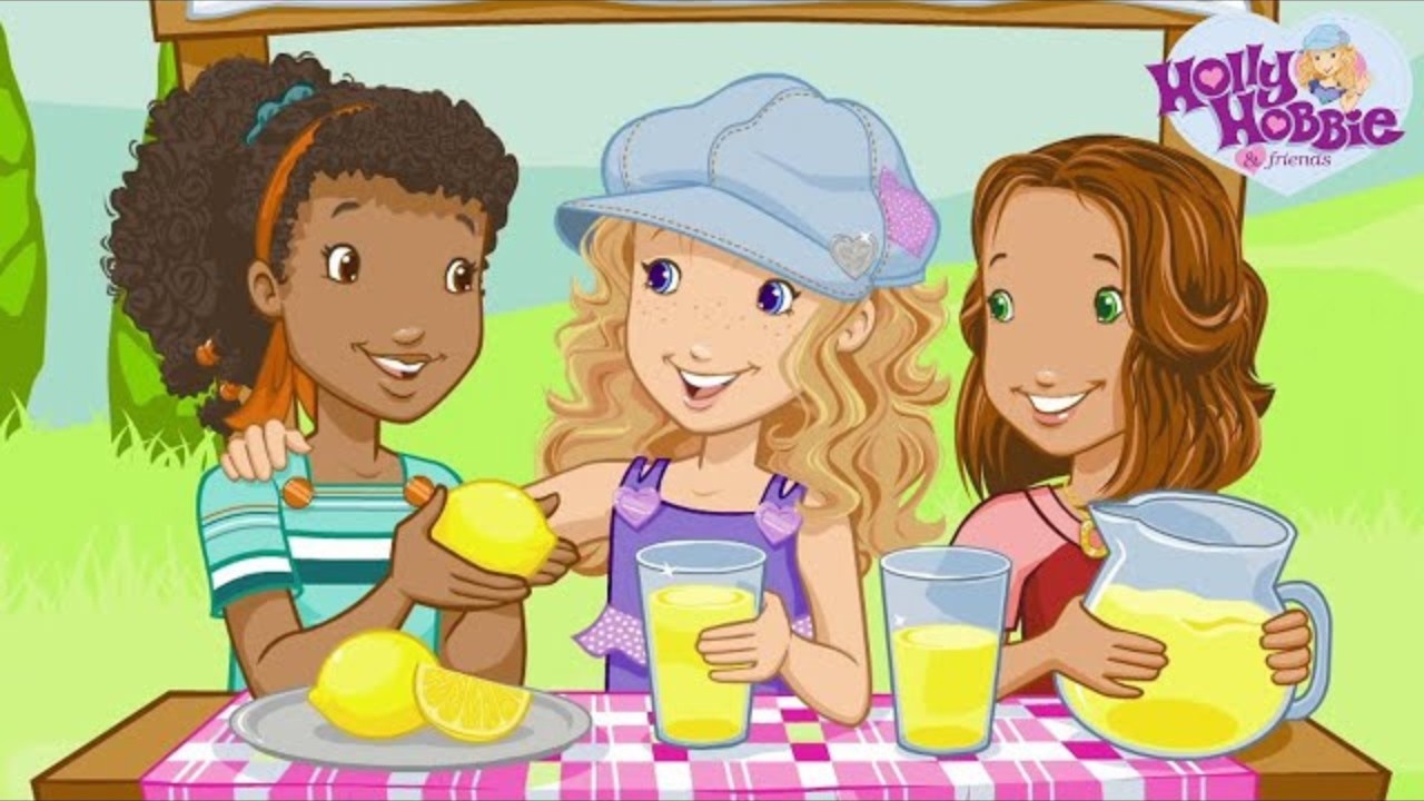 Holly Hobbie (Lemonade Stand, Heart- to- Heart Match, Beanbag Toss)