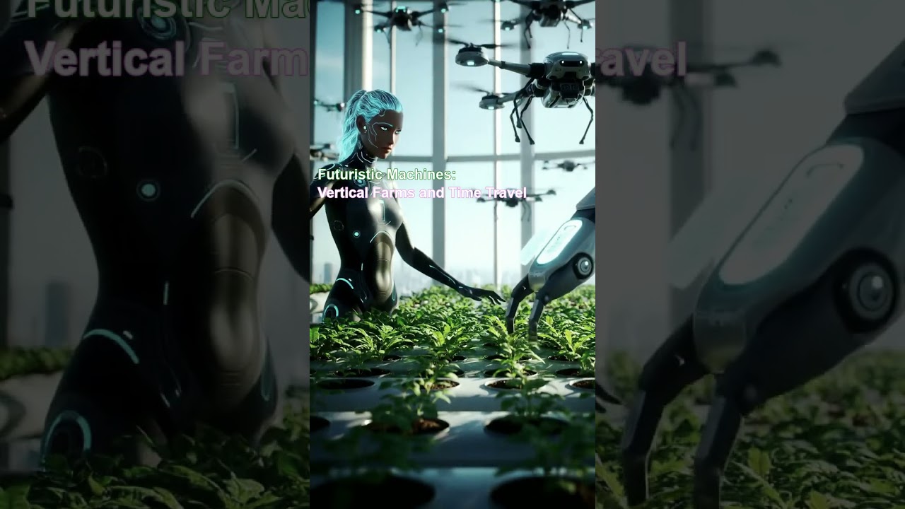 Futuristic Machines: Vertical Farms and Time Travel
