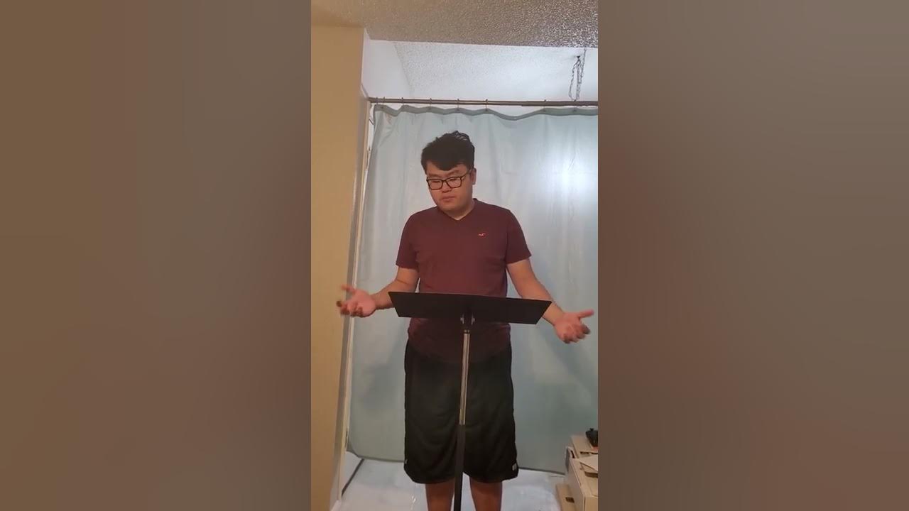 Tell Me About Yourself Speech Example