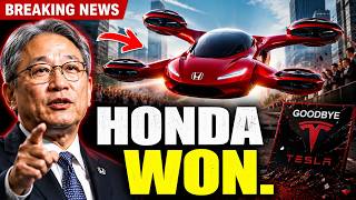 HONDA CEO Releases First $4,999 Flying Car That Changes Everything!
