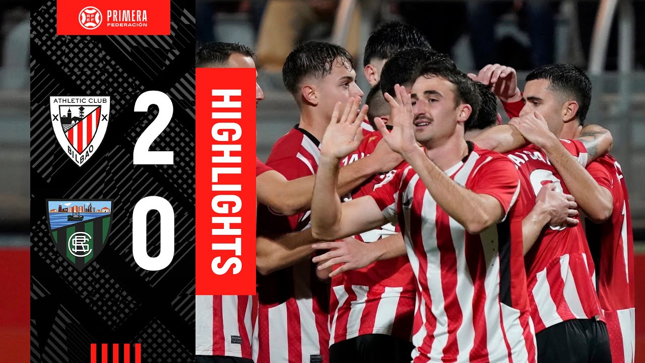 ⚽ Resumen I Bilbao Athletic 2-0 Sestao River Club I Laburpena I Primera ...
