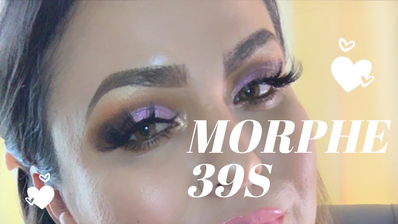 Maquillaje con la paleta morphe39s