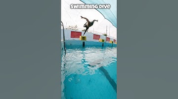 Swimming Dive 🏊 #swimming #swimmingtips #swimmingpool #dive