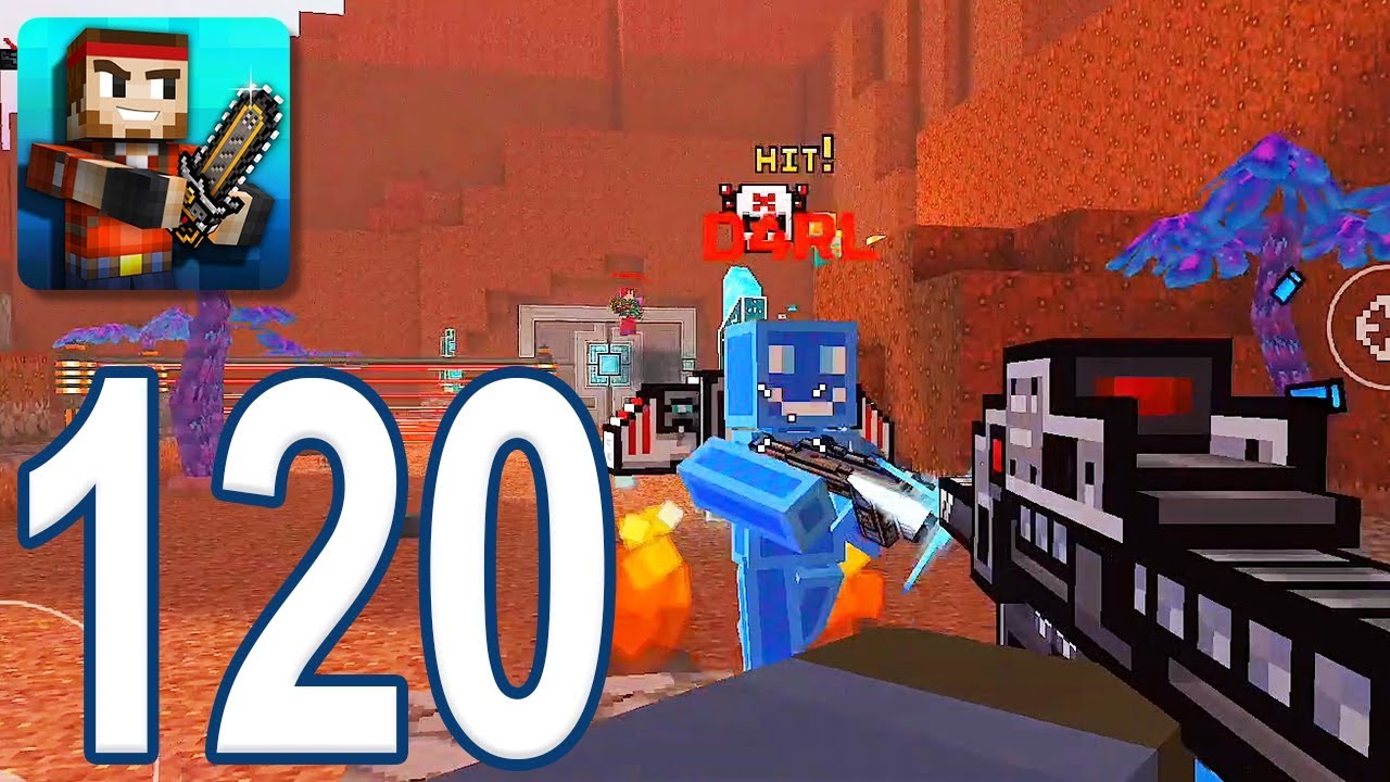 Pixel Gun 3D - Gameplay Walkthrough Part 120 - Future Police Rifle (iOS, Android)