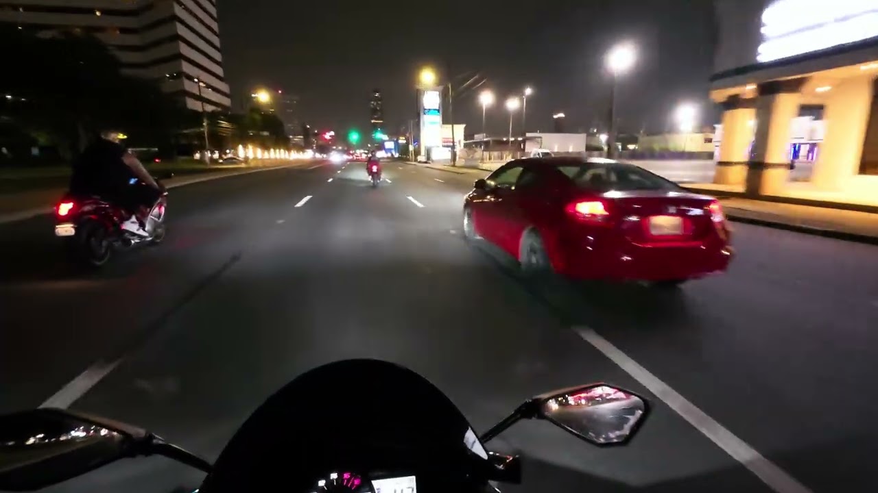Night Riders Take Over the Streets 🌙🔥 | ZX-6R, RSV4, Hayabusa