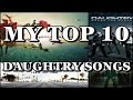 My top 10 daughtry songs