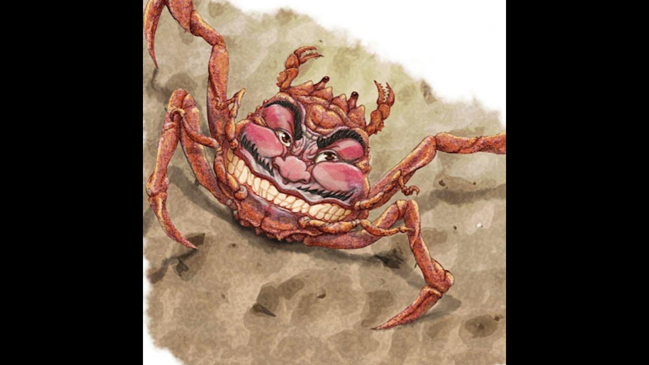 Face EATING Samurai Crabs Heikegani Japanese Yokai And Folklore shorts YouTube