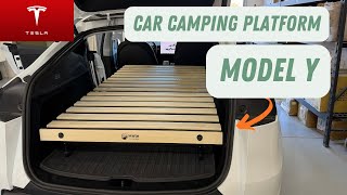 Tesla Model Y - NO BUILD Sleeping Platform!